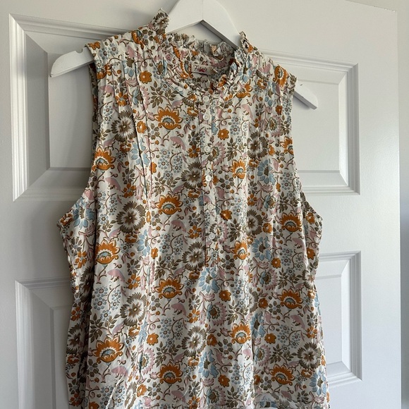 Faherty Women's Faith Blouse NWT - Picture 7 of 14